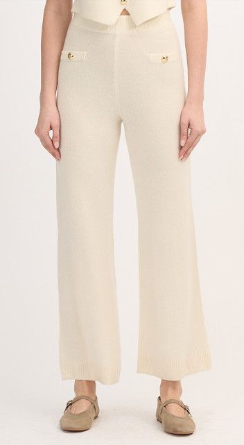 Cosmin Cashmere Pant, Size: Xs, Color: Ivory