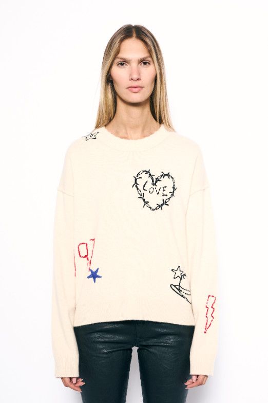 Markuz Ws West Graph, Color: Ecru, Size: Xs