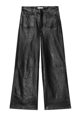 Leather Le Slim Palazzo Modernist Pocket