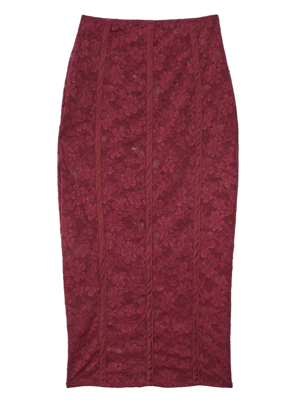 Le Stretch Lace Pencil Skirt