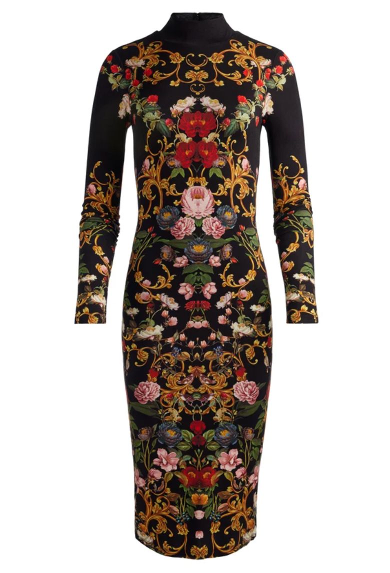 Delora Trtlnk Midi Dress