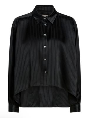 Georgia Satin Stripe Gasira Top