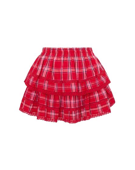 Ruffle Mini Skirt