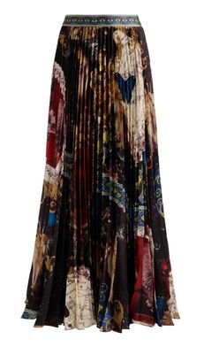 Katz Maxi Plt Skirt W Slit