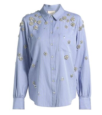 Lola Stripe Tumbling Flower Marianna Top