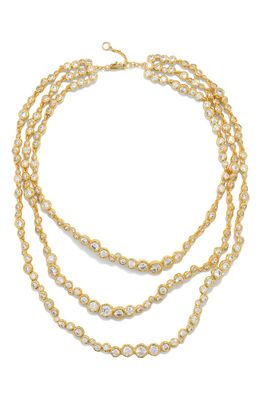 Asterales Gold Layered Necklace Ajn0112