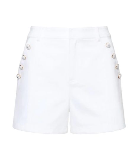White Denim Susie Short