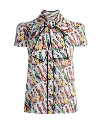 jeannie staceface piped bow cllr cap slv btn dwn