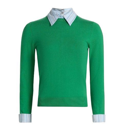porla collared sweater