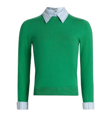porla collared sweater