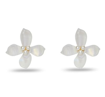 Oleander Earring MOP