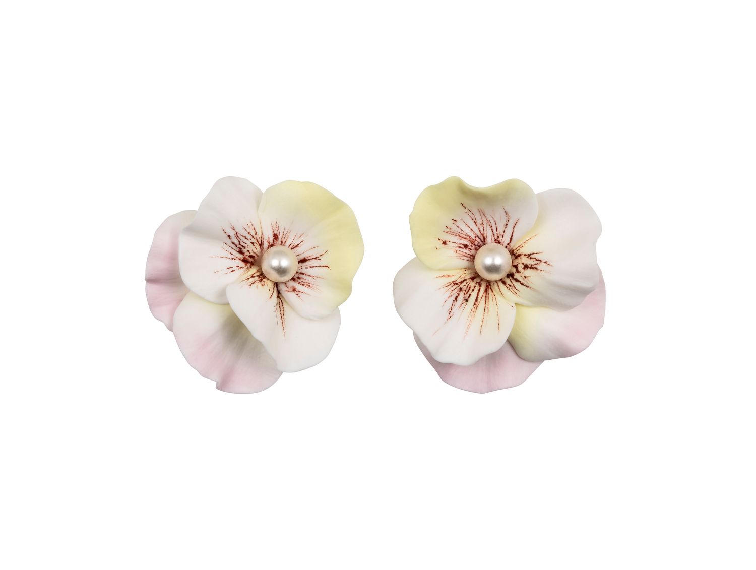 Villetta Earrings, Color: Peony