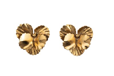 Pansy Earrings