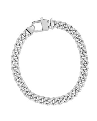 Pave Julian Cuban Bracelet 7.5mm