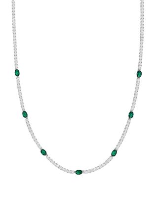 The Maven Tennis Necklace 16"