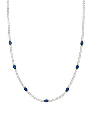 The Maven Tennis Necklace 16"