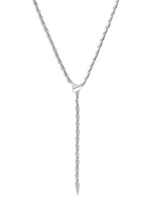 Serpent Lariat Necklace
