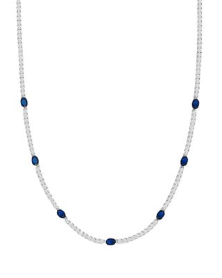 The Maven Tennis Necklace 16"