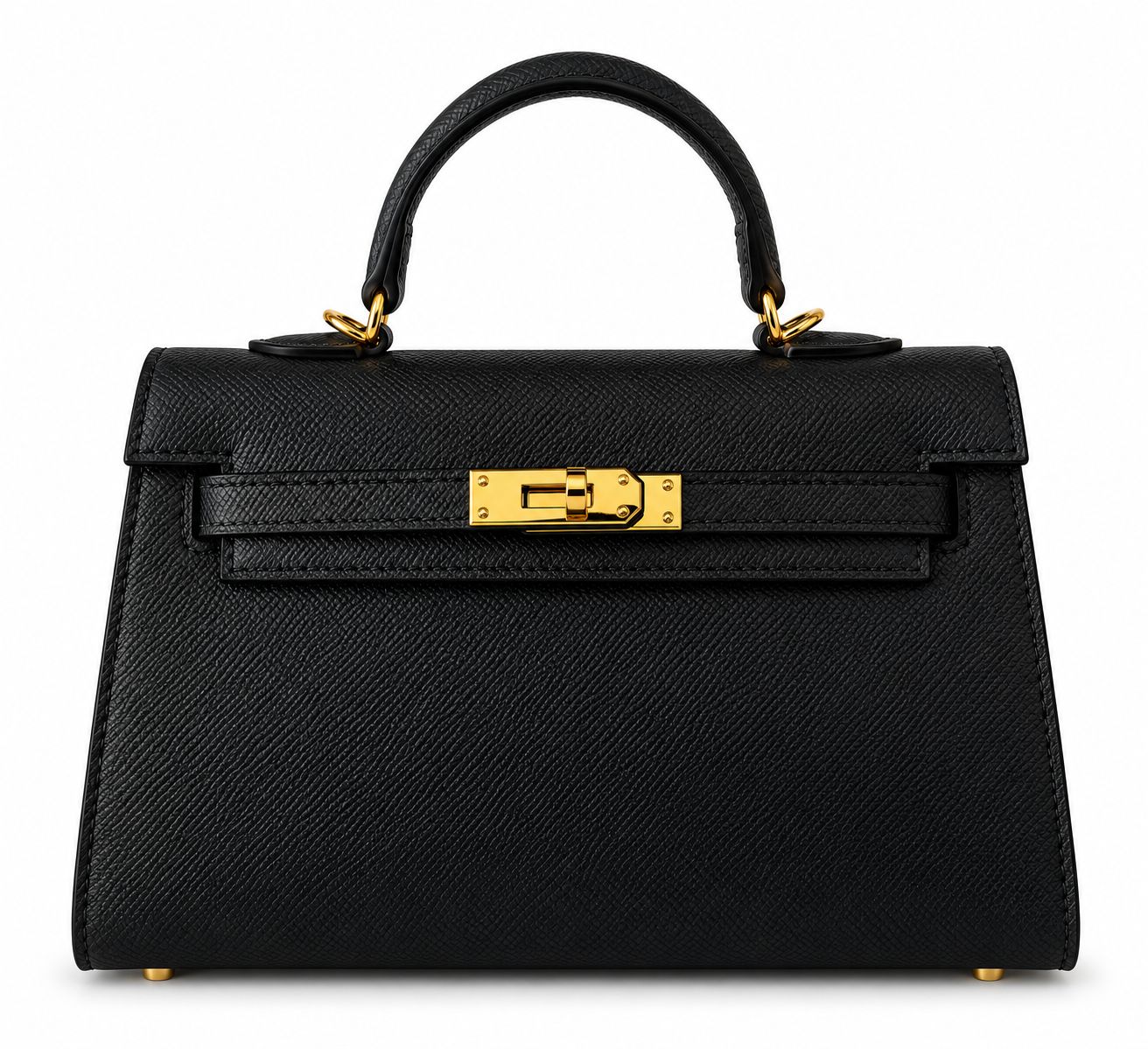 Mini Handbag - U7997, Color: Black