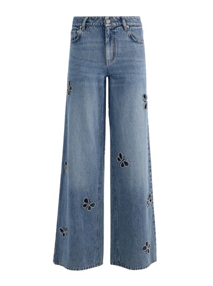 Amazing Lr Embell Cutout Jean