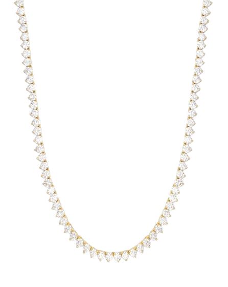 Mama Not Your Basic Tennis Necklace 18"