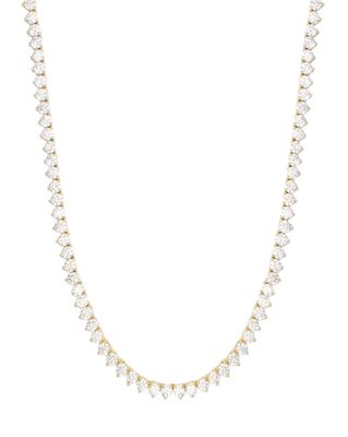 Mama Not Your Basic Tennis Necklace 18"