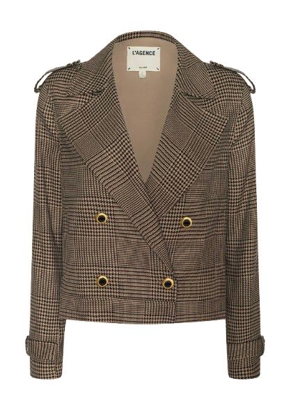 Xoey Cropped Trench