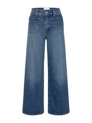 Le Slim Palazzo Crop Harbor Pocket