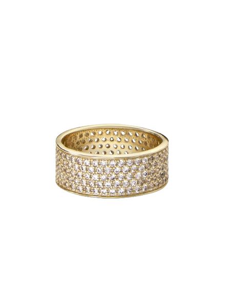 Slick Pave Ring