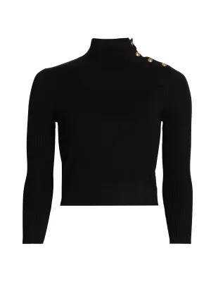Kamdyn Cable Mock Neck