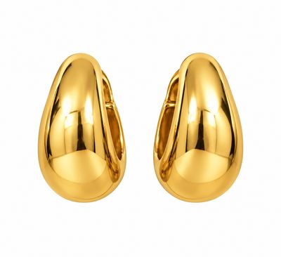 Gold Hoop Earring