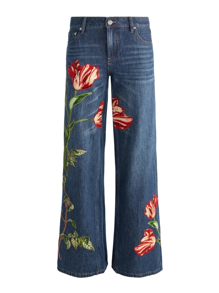 Amazing Embroidered Jean