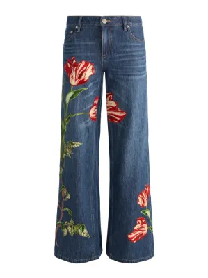 Amazing Embroidered Jean