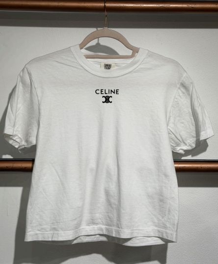 blk celine full logo