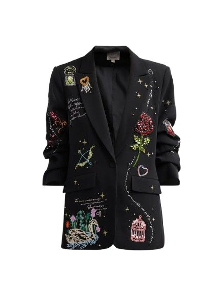 Starry Scribbles Kelsa Blazer