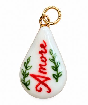 Amore Teardrop Charm