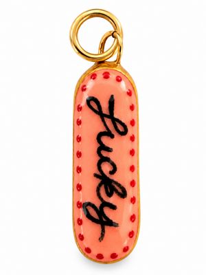 Lucky Bar Charm Pink