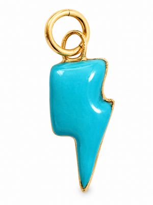 Lighting Bolt Charm Blue