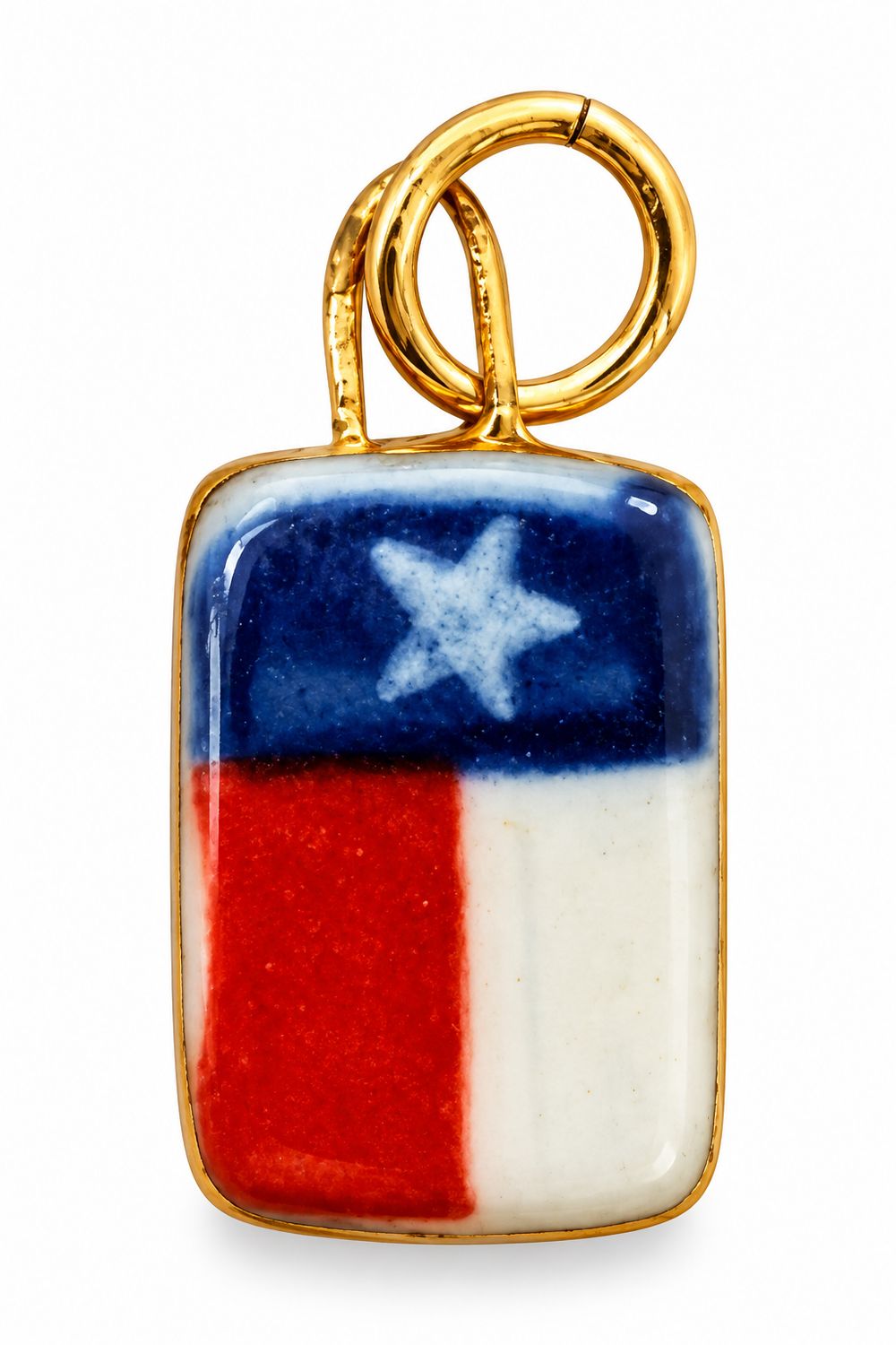 Texas Flag Charm Small