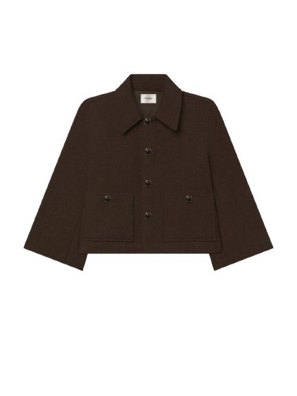 The Wool Mini Swing Jacket