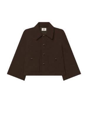 The Wool Mini Swing Jacket