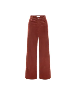 Le Slim Palazzo Corduroy