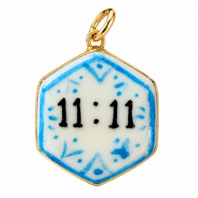 11:11 Hex Charm Blue