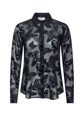 Laurent Btn Up Blouse