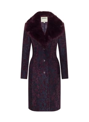 Laney Faux Fur Clr Coat