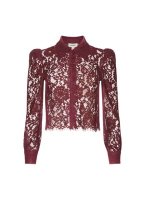 Anita Lace Button Up