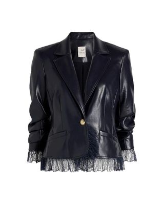 Vegan Leather Le Petit Roxie Blazer