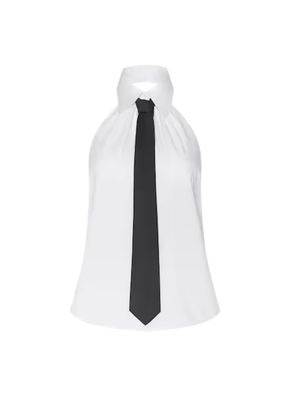 Wren Necktie Halter Top