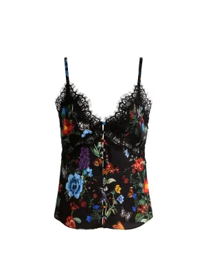 Melodie Lace Trim Tank Top