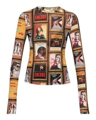 Delaina LS Crew Neck Top